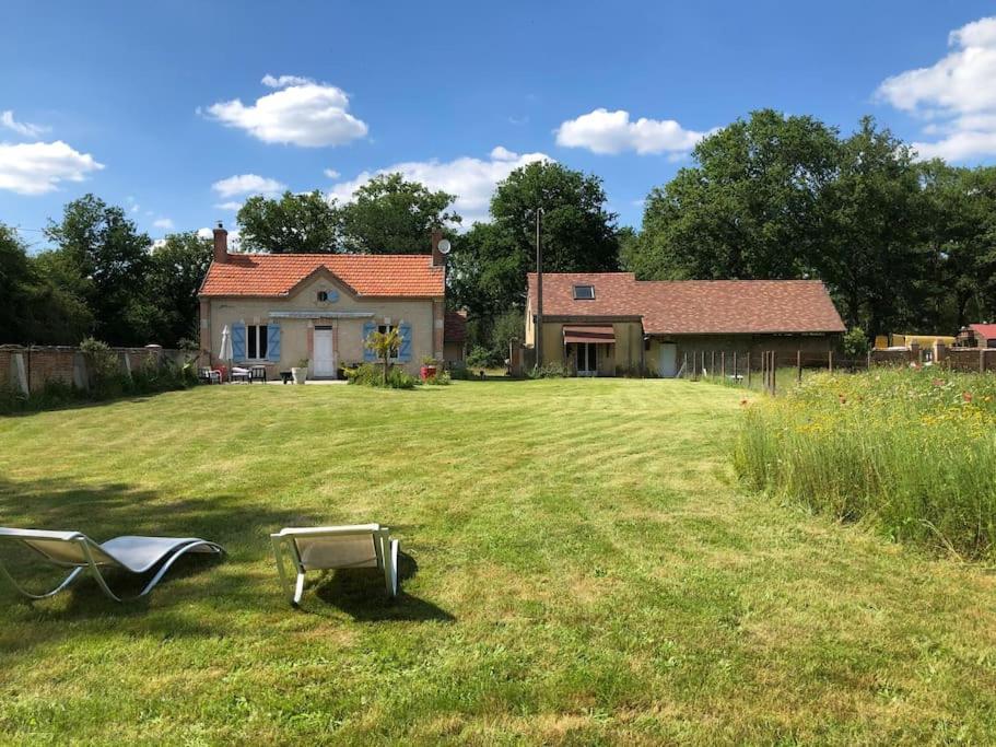 Maison Au Milieu Des Bois Et Des Animaux Jouy-le-Potier Екстериор снимка